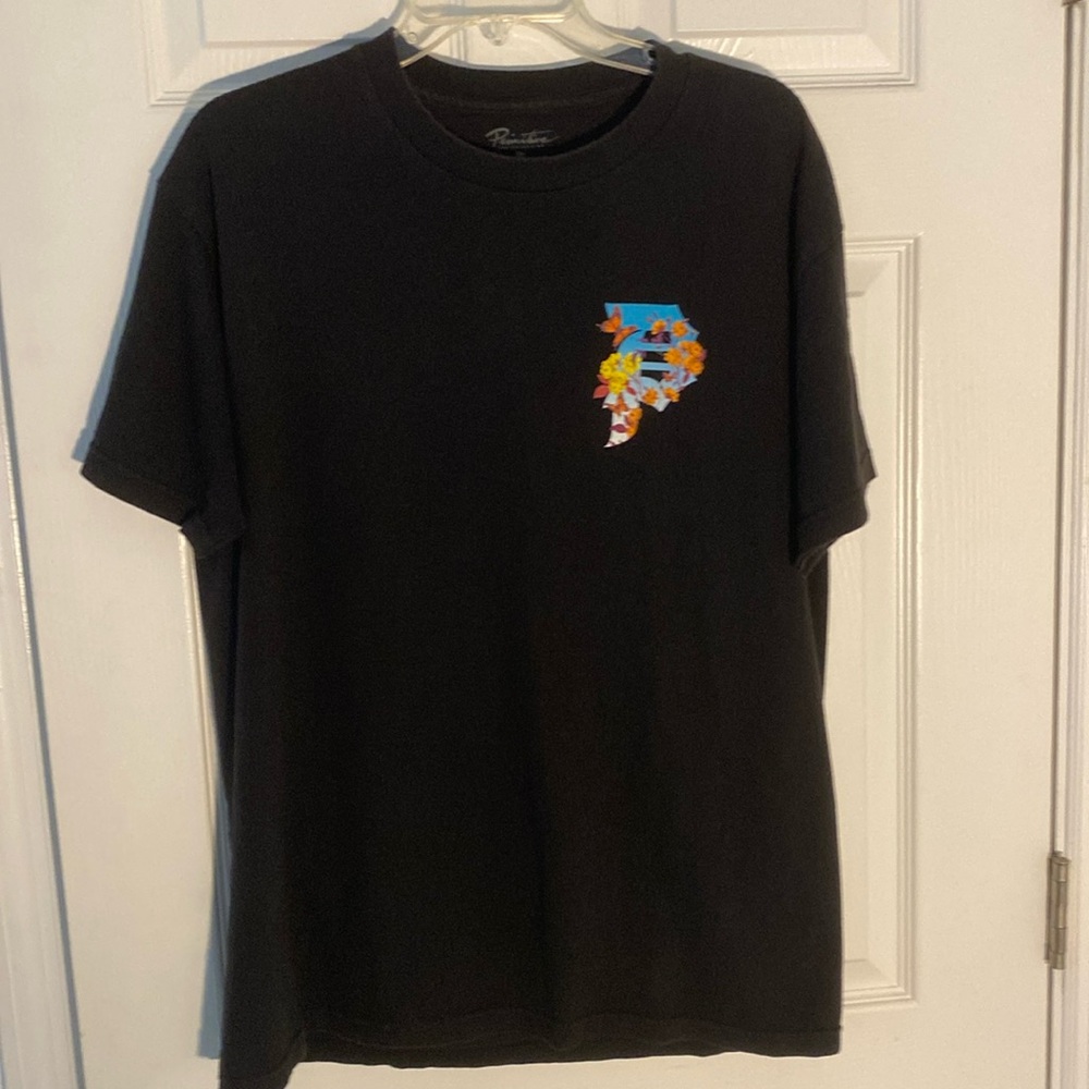 Primitive “P” logo shirt with butterflies 🦋 and flowers 🌺